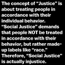 Justice vs. "social justice"