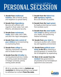 Personal secession