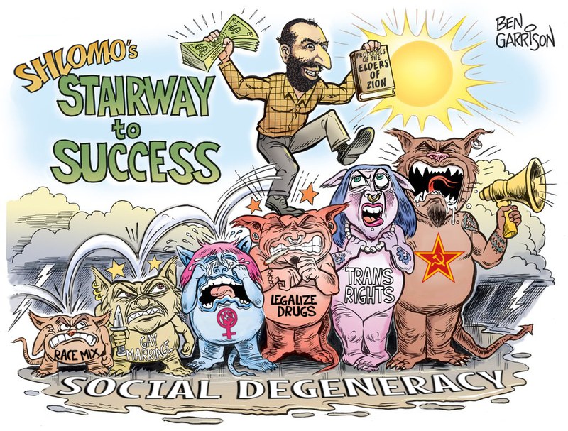 Ben Garrison according to Stormfront