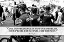 The problem isn't civil disobedience.