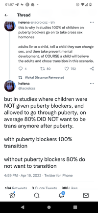 This is why transsexuals are obsessed with puberty sabotage