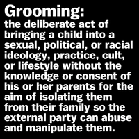 What is grooming?