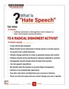 What is hate speech?