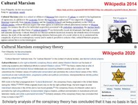 Wikipedia's long work of disinformation and censorship on the Cultural Marxism article
