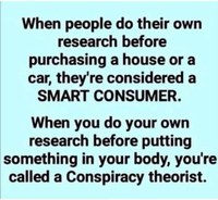 Are you a smart consumer, or a conspiracy theorist?