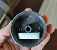 Positioning of the sensor inside the knob