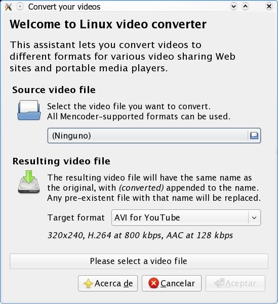 Linux video converter is now available