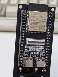 Front view of the ESP32 placed on the board.jpg