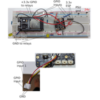 Photographical diagram of breadboard circuit to test push buttons.svg